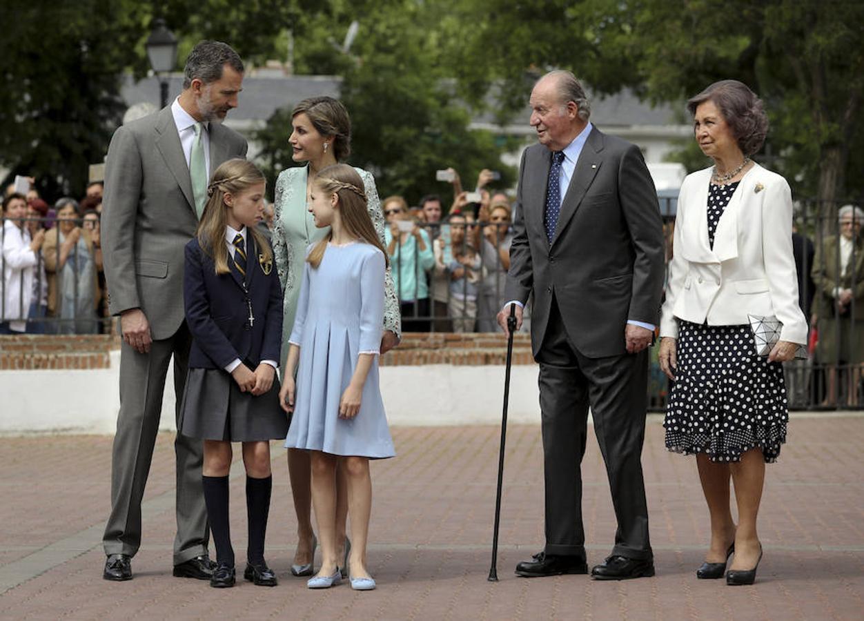 La Primera Comunión de la infanta Sofía