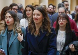 La ministra de Igualdad, Irene Montero