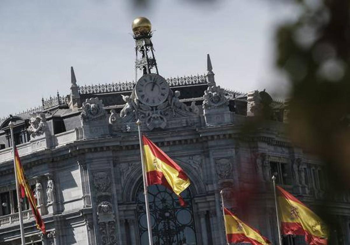 Fachada del Banco de España