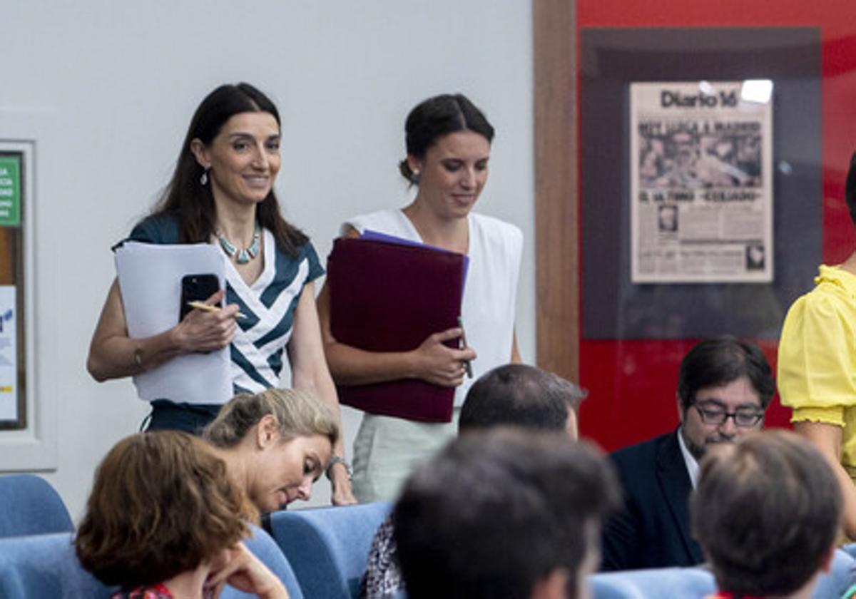 Llop challenges Montero to clarify why the ‘yes is yes’ reform will also lower the penalties