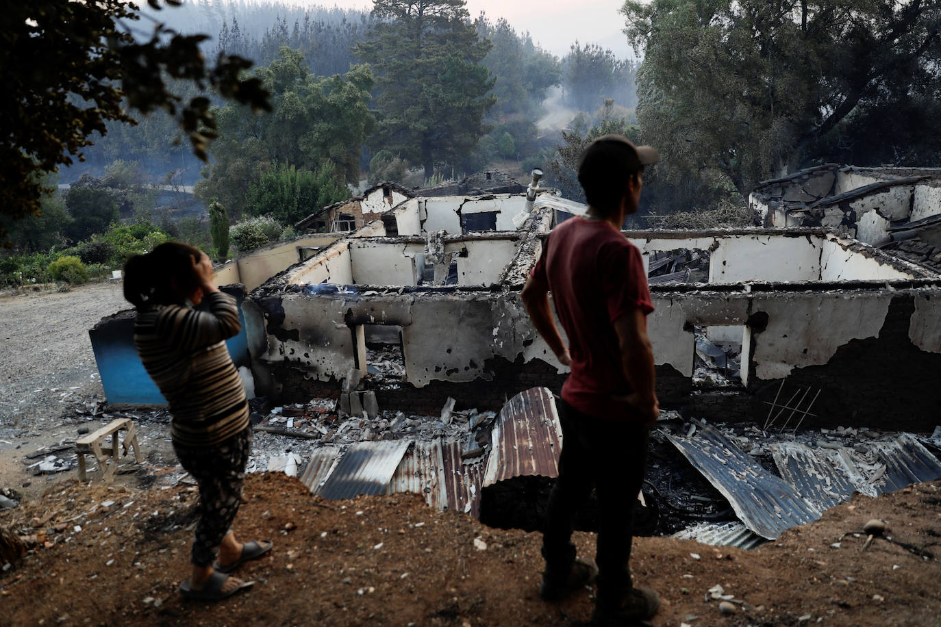 La oleada de incendios ha calcinado más de un millar de casas.