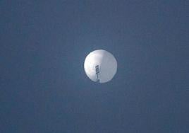 El primer objeto volador que detectó EE UU, y que identificó como un globo-espía chino, apareció a principios de mes