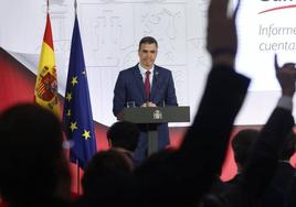 El presidente del Gobierno, Pedro Sánchez.