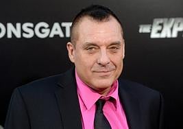 El actor Tom Sizemore, en un acto promocional de una película en Hollywood.