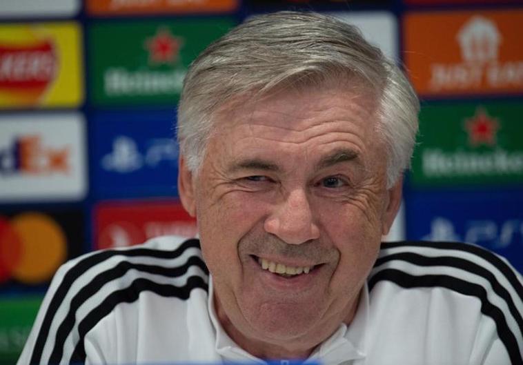 Ancelotti: «Es un gusto ver a Vinicius»