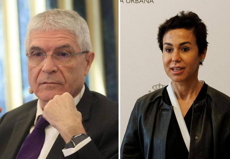 El presidente de Renfe, Isaías Táboas y la secretaria de Estado de Transportes, Isabel Pardo de Vera