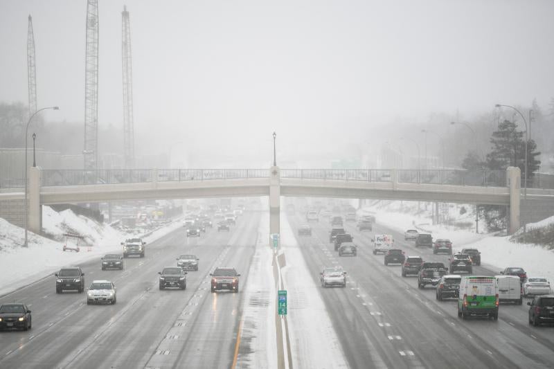 Un temporal de frío y nieve congela el norte de EE UU