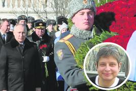 Vladímir Putin, esta semana en el homenaje a los soldados rusos