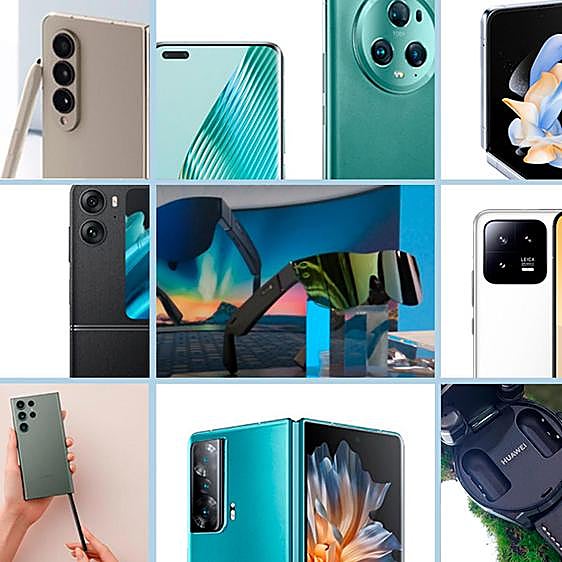 Plegables y con triple cámara, las joyas del Mobile