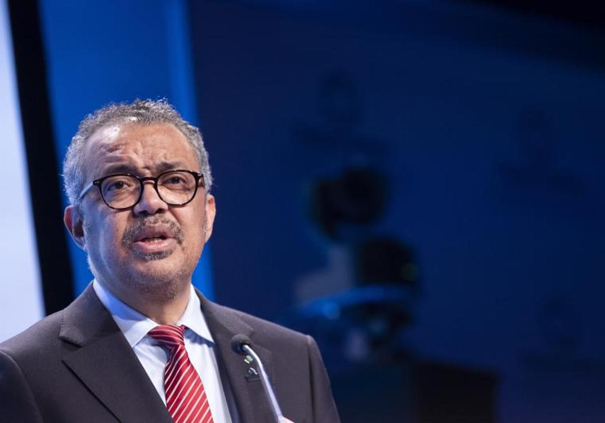 El director de la Organización Mundial de la Salud (OMS), Tedrps Adhanom Ghebreyesus