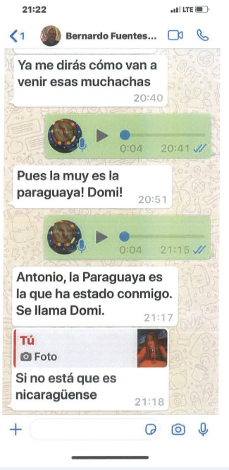 Imagen - Conversación en Whatsapp