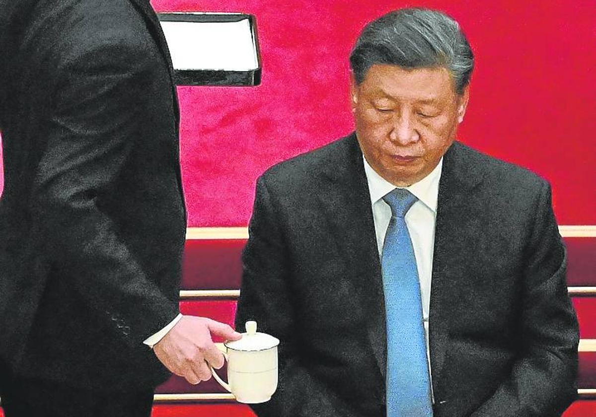 El presidente Xi Jinping, en una reunión anterior.