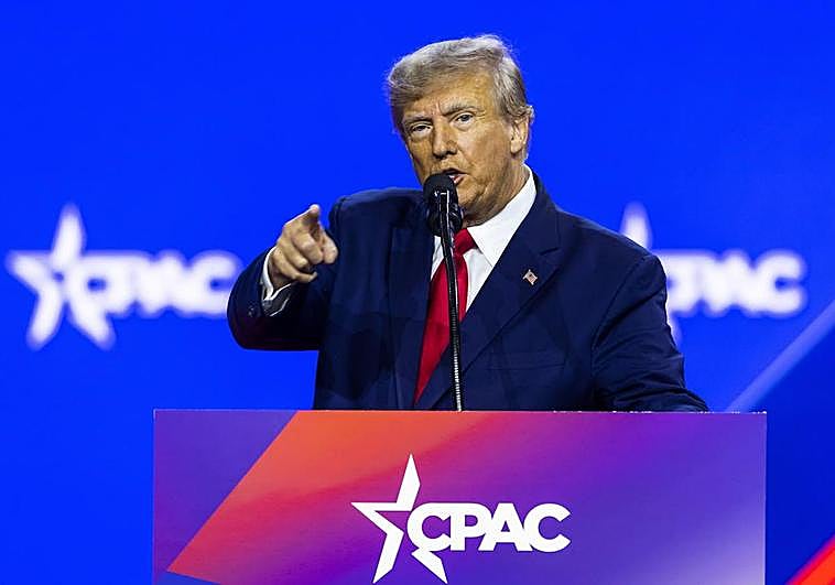 Donald Trump participó el pasado fin de semana en la Conferencia de Acción Política Conservadora.