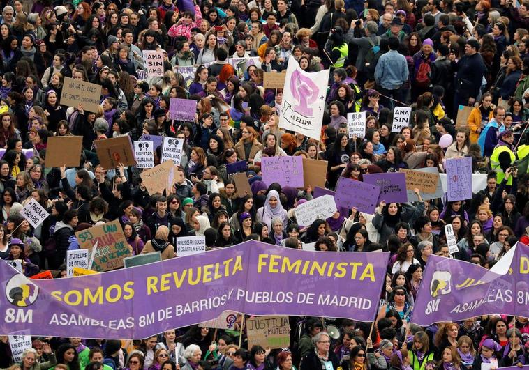 Las marchas del 8-M reflejarán en la calle la fractura del Gobierno y en el PSOE