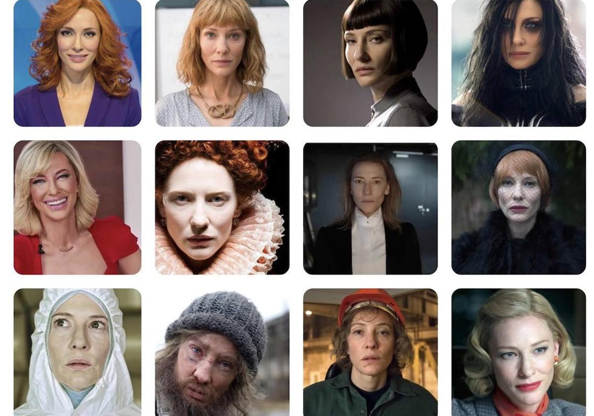 Todas las caras de Cate Blanchett