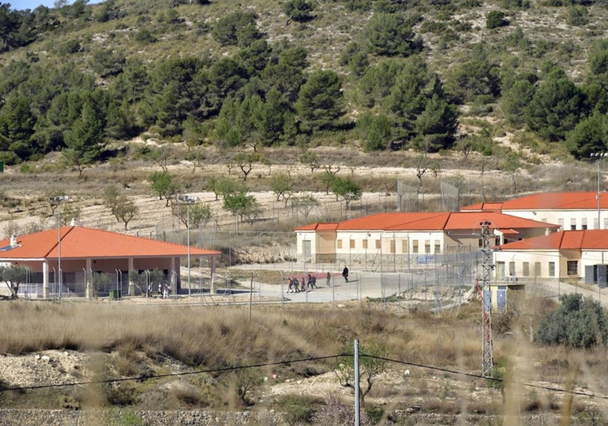 Vista del Centro de Menores La Zarza, en Abanilla.