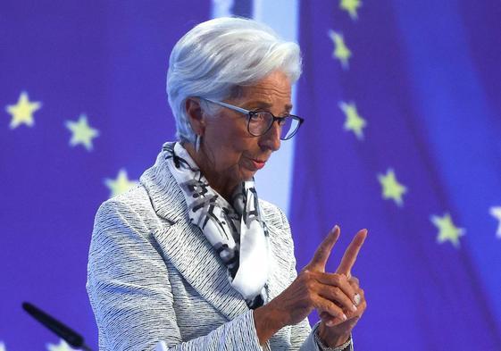 La presidenta del BCE, Christine Lagarde.