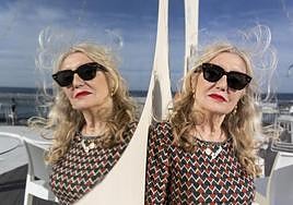 La directora de cine Eva Vizcarra