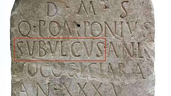 Encuentran en Granada un nuevo nombre hasta ahora inédito en el mundo romano