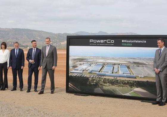 El solar donde se va a ubicar la gigafactoría de Sagunto.