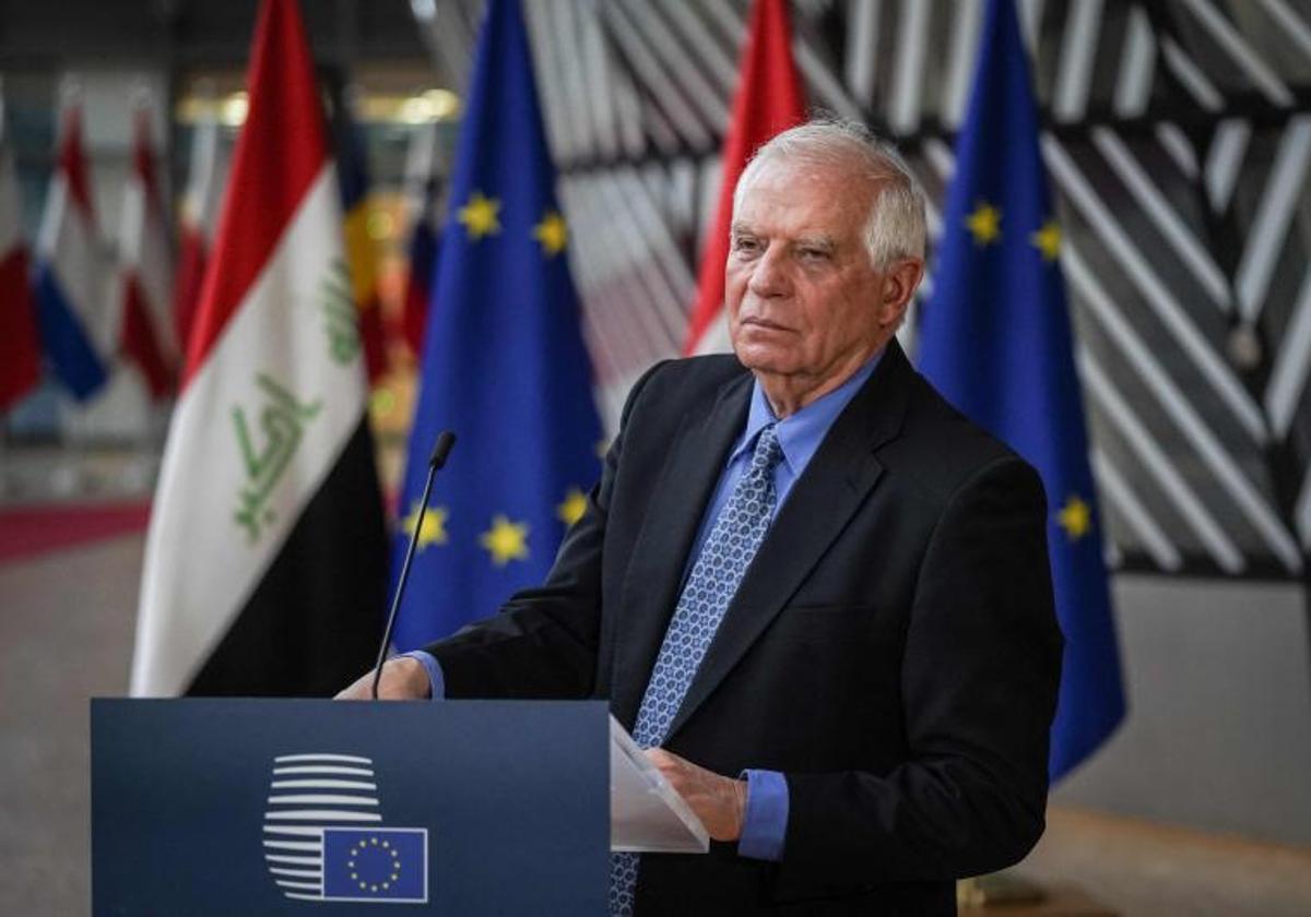 El jefe de la diplomacia europea, Josep Borrell, ha anunciadoen Bruselas el envío de municiones a Ucrania.