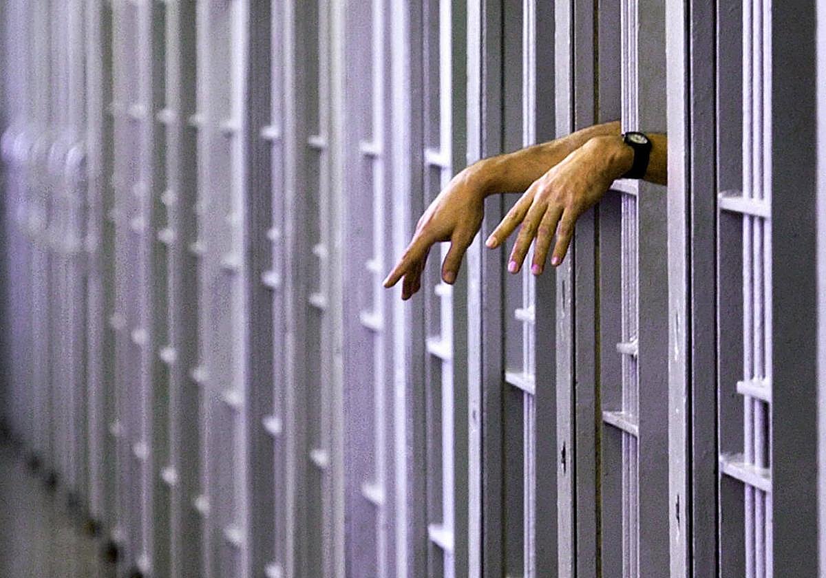 Un condenado a muerte en su celda de la prisión de Pontiac, Estados Unidos.