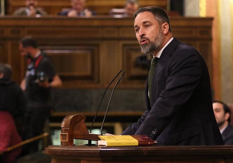 Abascal naufraga en su intento de rentabilizar la moción con Tamames