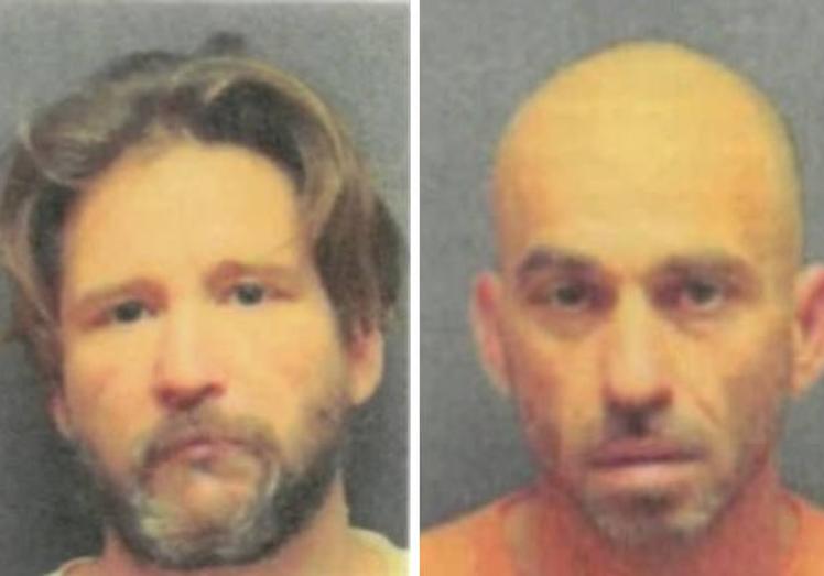 John Garza y Arley Nemo, los dos reclusos fugados.