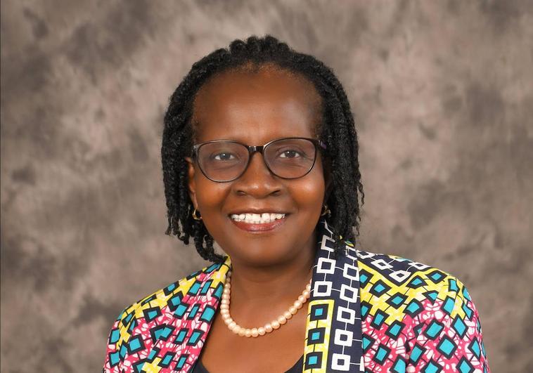 La científica keniana Florence Oloo, premio Harambee 2023