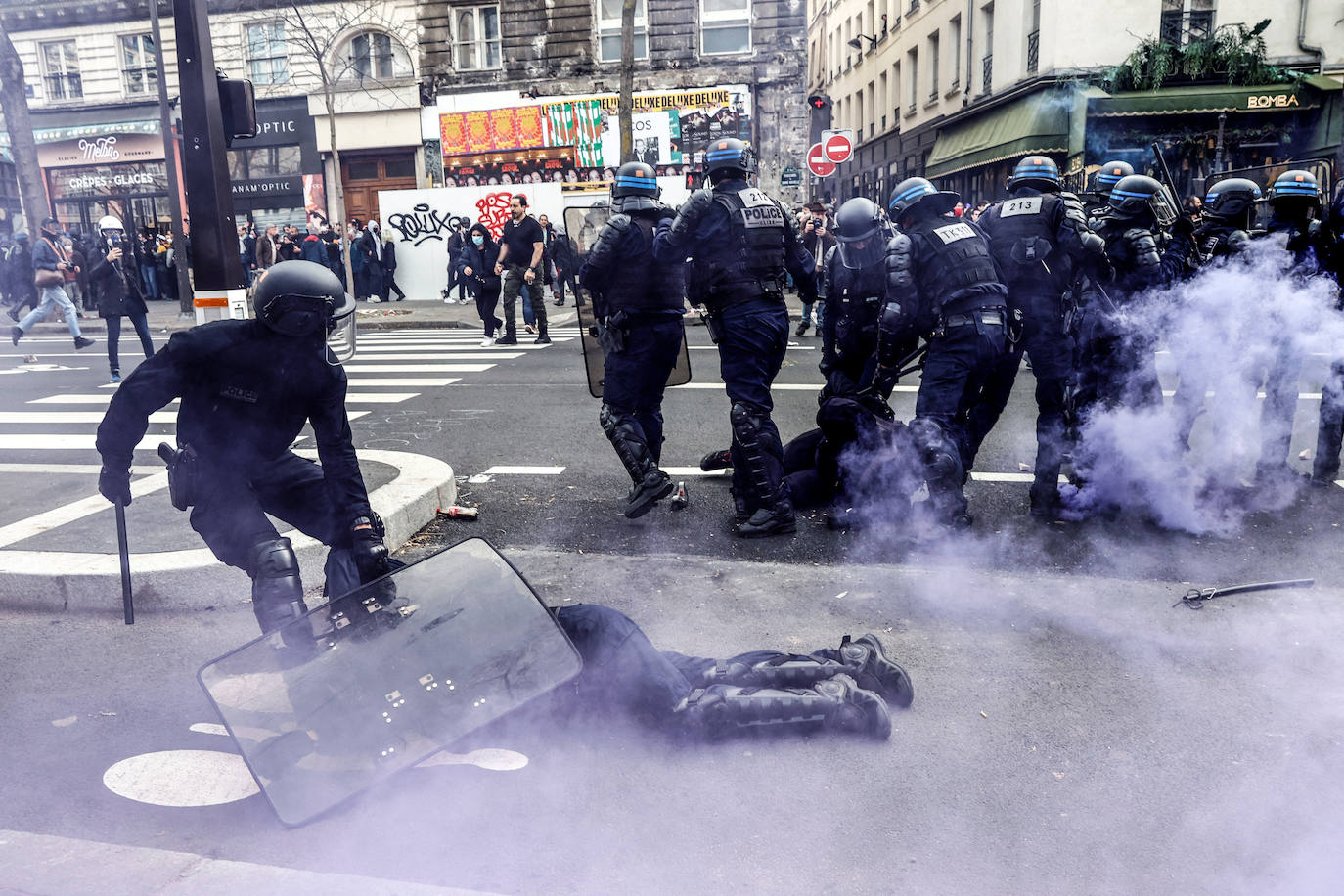 Crece la indignación en Francia por la reforma de las pensiones