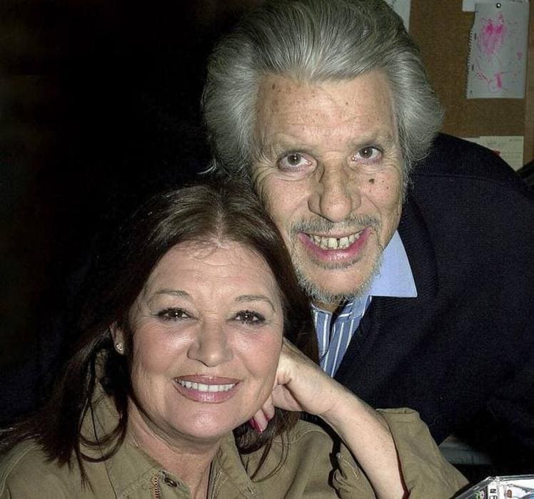 Teresa Rabal y Eduardo Rodrigo estuvieron juntos durante más de 40 años.