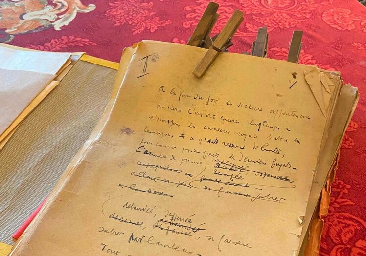 Los manuscrito de Célina oclto durante 77 años.