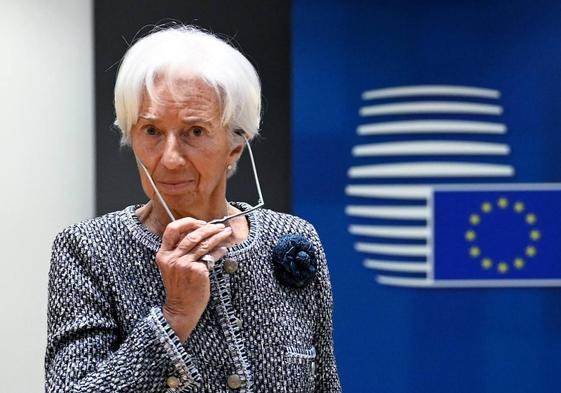 La presidenta del BCE, Christine Lagarde.