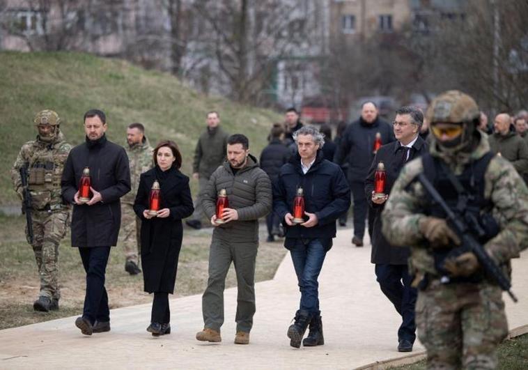 Ucrania revive el infierno de Bucha un año después