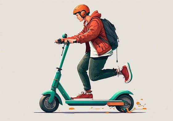 ¿Tan difícil es la convivencia entre peatones y patinetes?