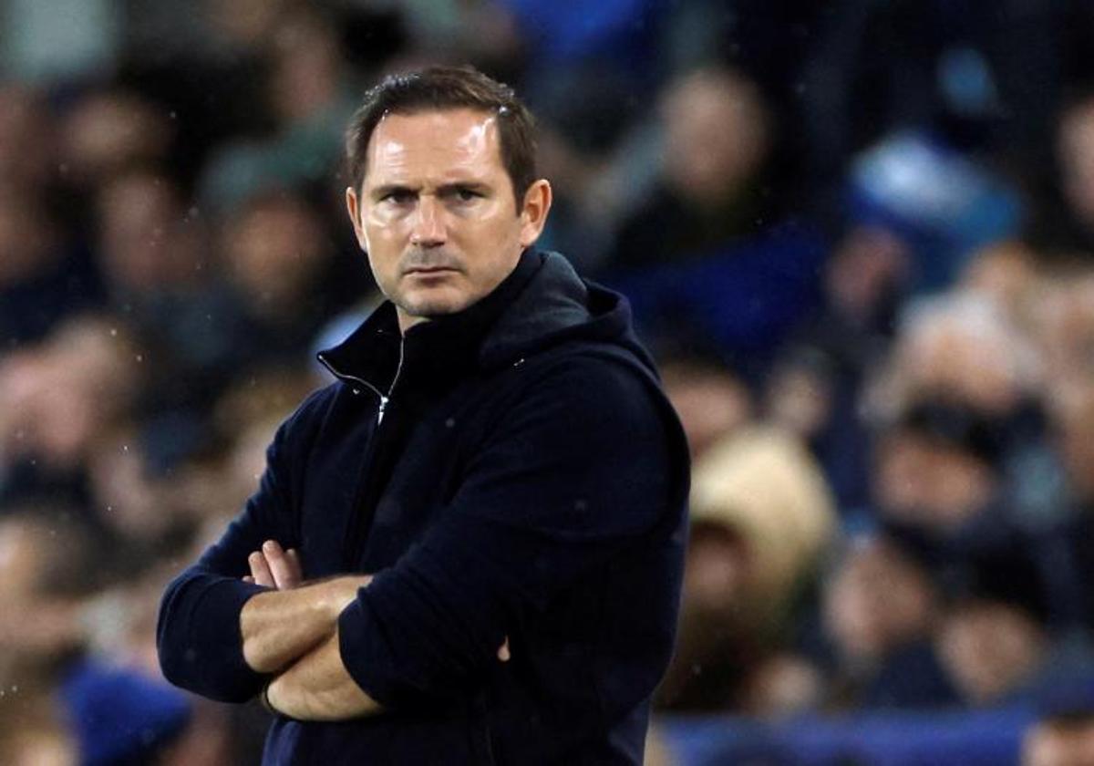 Frank Lampard, durante su primera etapa como entrenador del Chelsea.