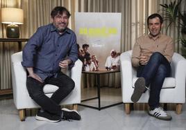 Jordi Évole y Màrius Sánchez, codirectores de 'Amén. Francisco responde'.