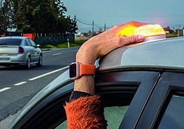 Luz de emergencia geolocalizada