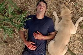 Jack Shepard, en el final de 'Perdidos'.