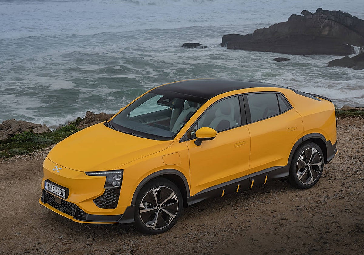 El nuevo modelo durante su presentación en Lisboa