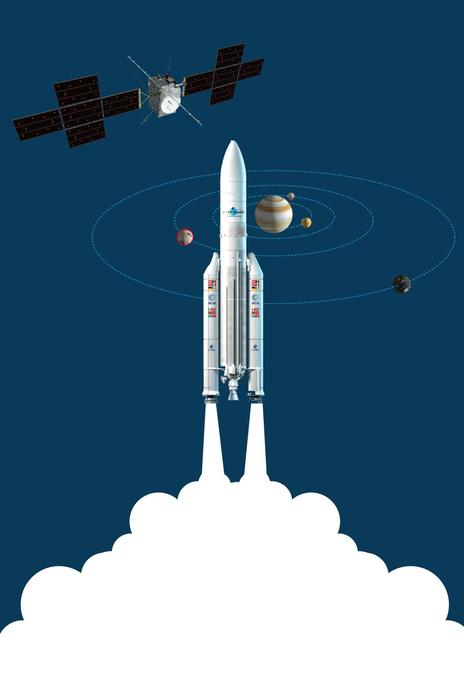 Así es Juice, la misión espacial europea que evaluará si se puede vivir en las lunas de Júpiter