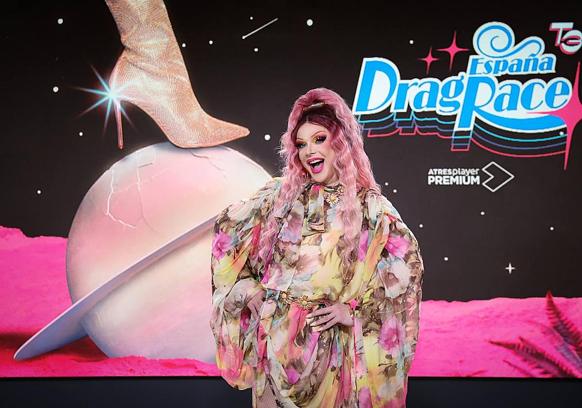 Supreme de Luxe, en el plató de 'Drag Race España'.