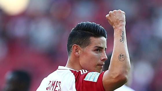James Rodríguez, en caída libre