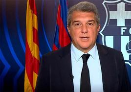 Laporta asegura que «el Barça es una víctima» del 'caso Negreira'