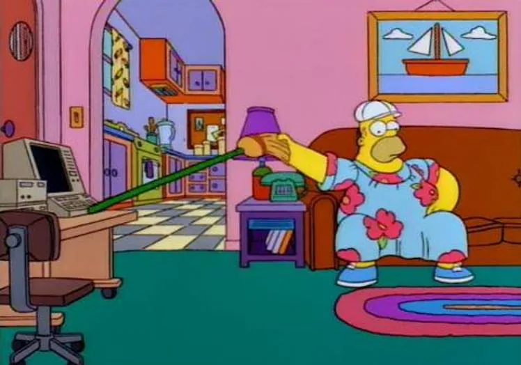 Imagen principal - Varias imágenes de 'Los Simpson'. 