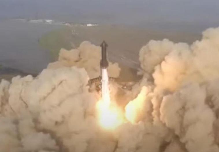 El cohete Starship de Elon Musk, el mayor jamás construido, estalla en pleno vuelo