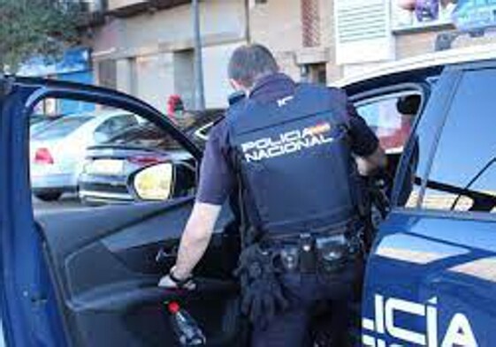 Una intervención de la Policía Nacional en Alicante.