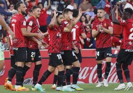 El Mallorca remonta y pone en problemas al Getafe