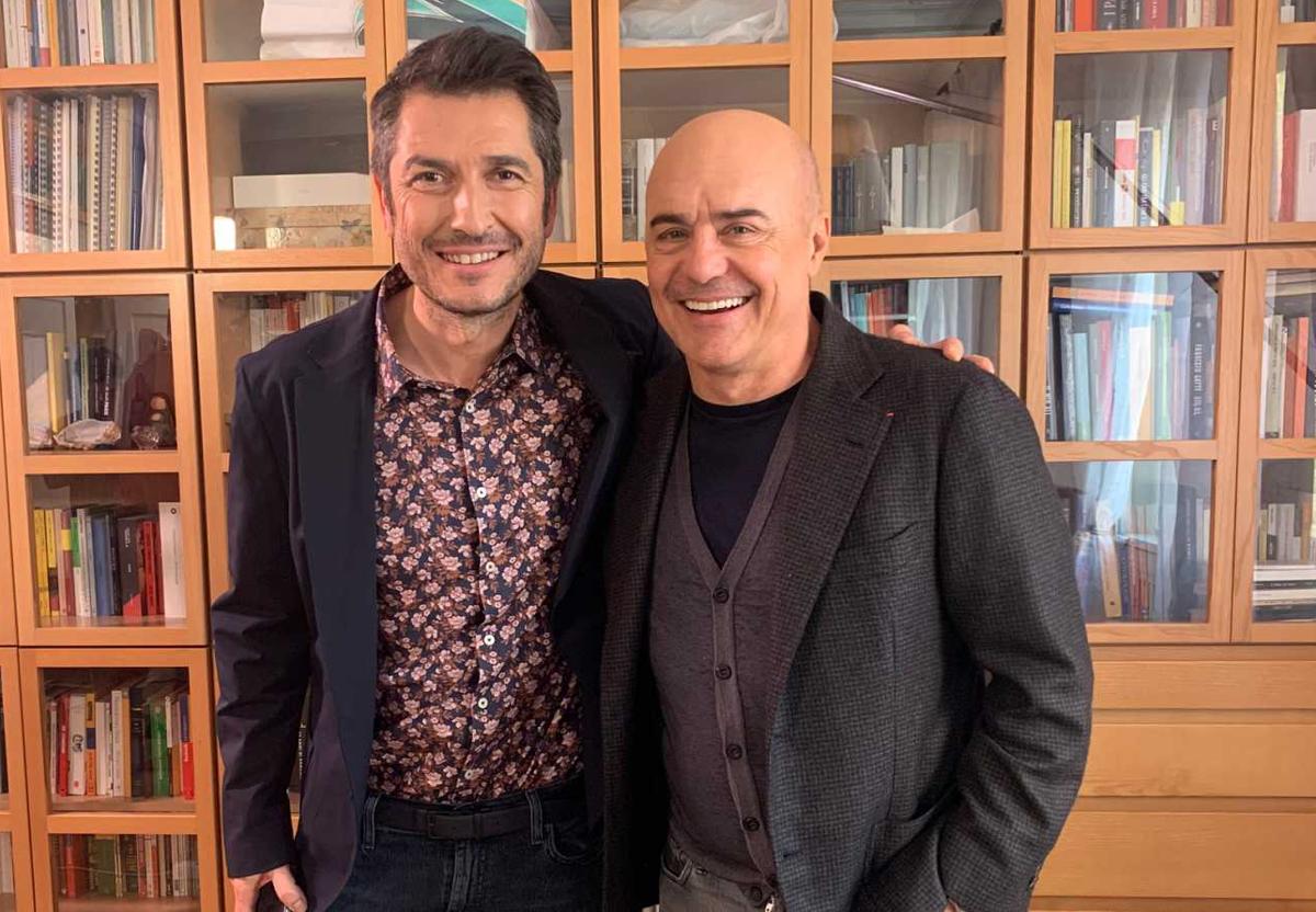 Carlos del Amor y Luca Zingaretti