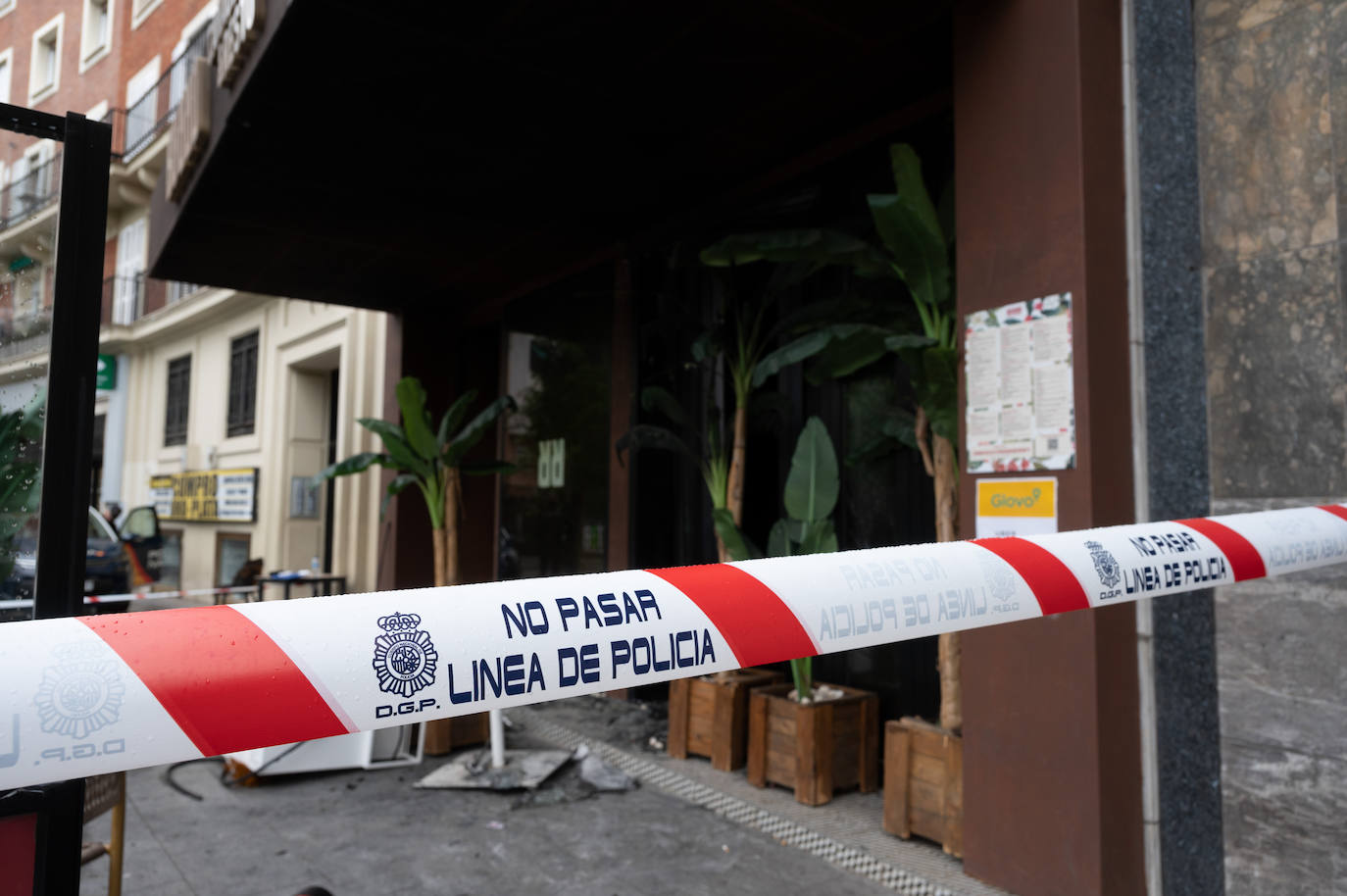 La Policía Municipal denunció por falta de licencia la reforma del restaurante incendiado